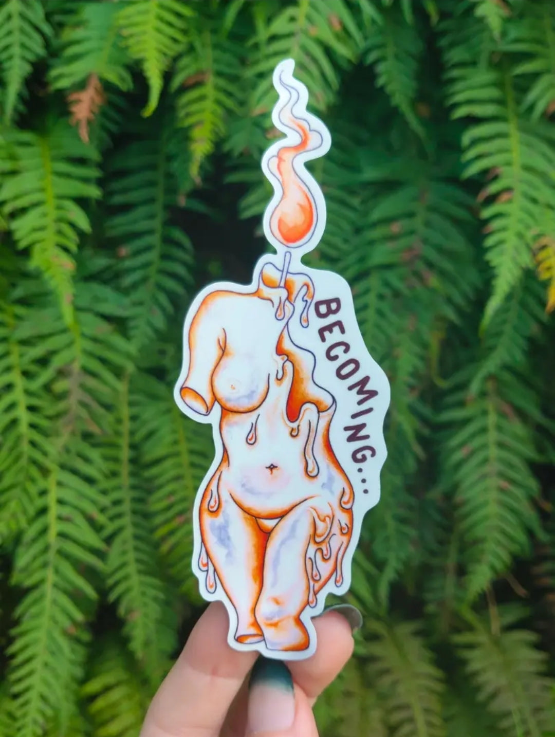 Becoming- Sticker