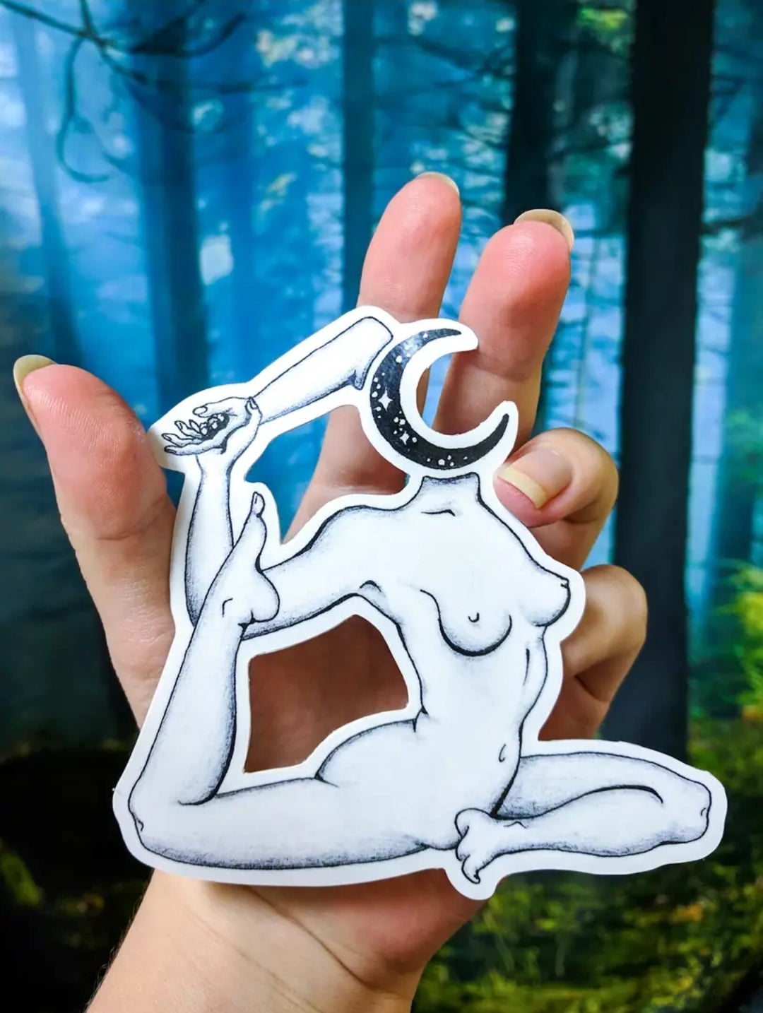 Moon Goddess-Sticker