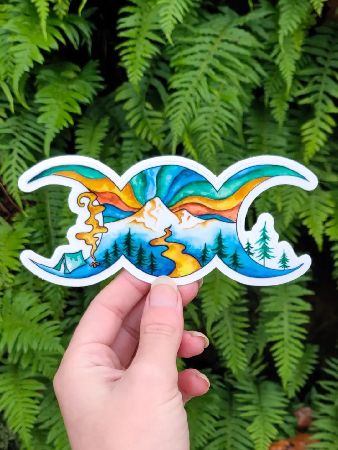 Triple Goddess - Sticker