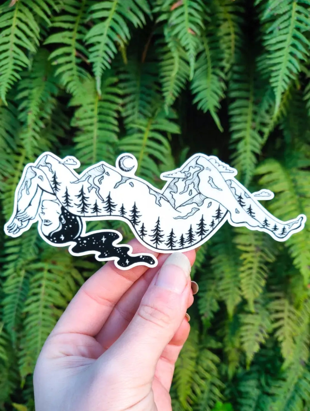 Mountain Goddess - Sticker