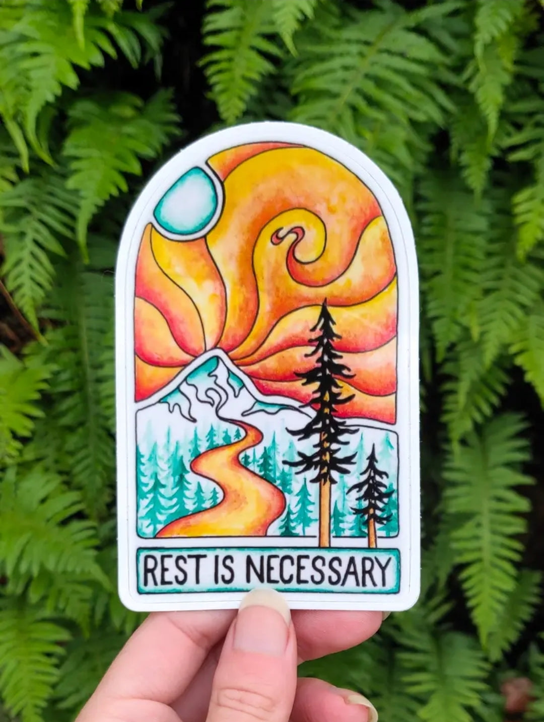 Rest is Necessary - Sticker