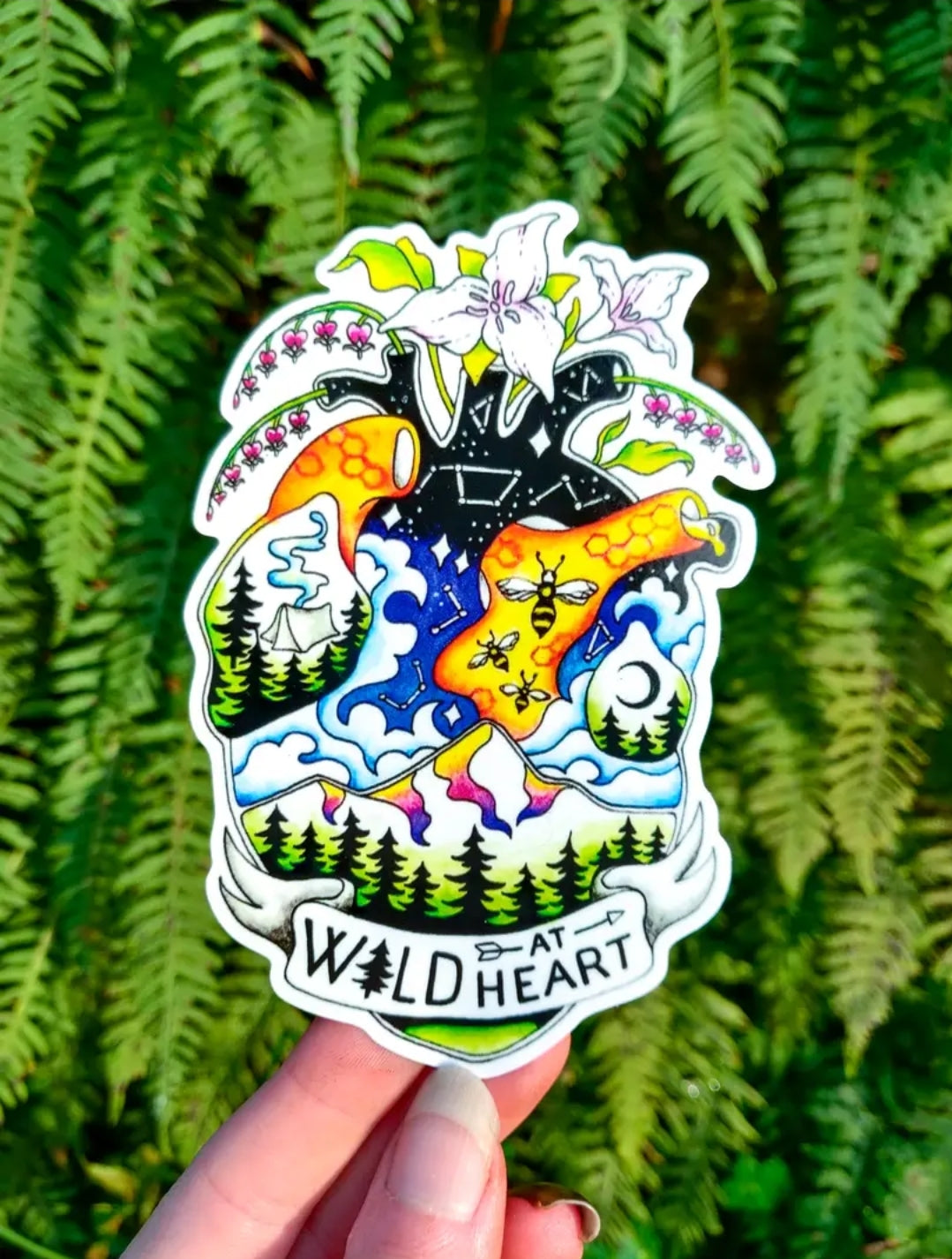 Wild at Heart - Sticker