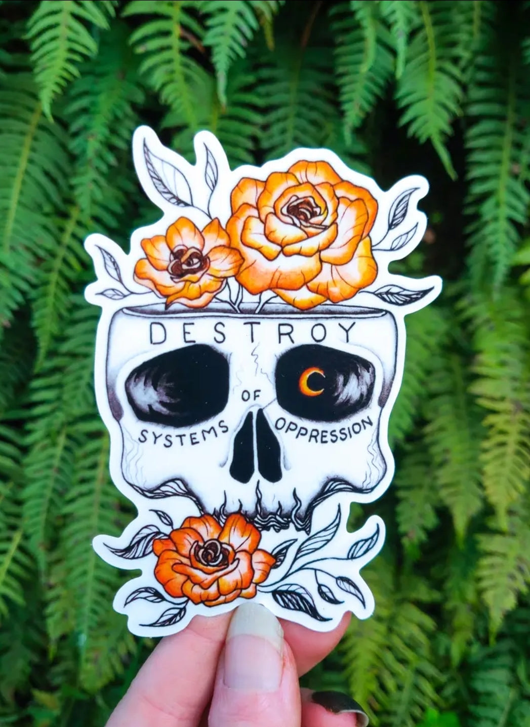 Destroy Systems of Oppression - Sticker