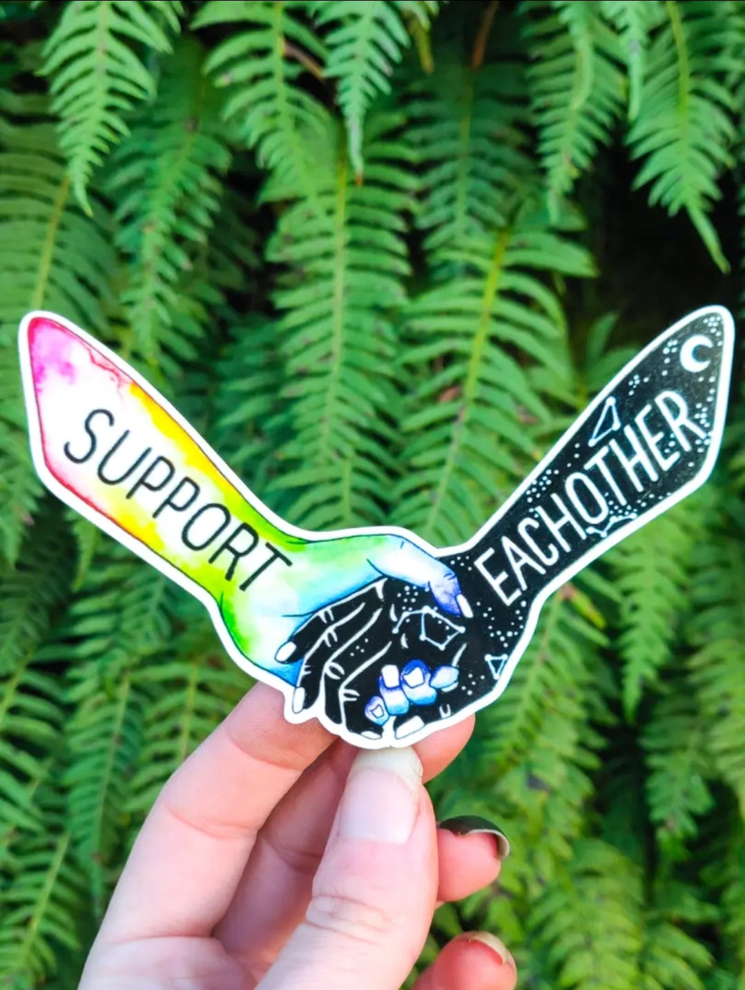 Support Each Other - Sticker