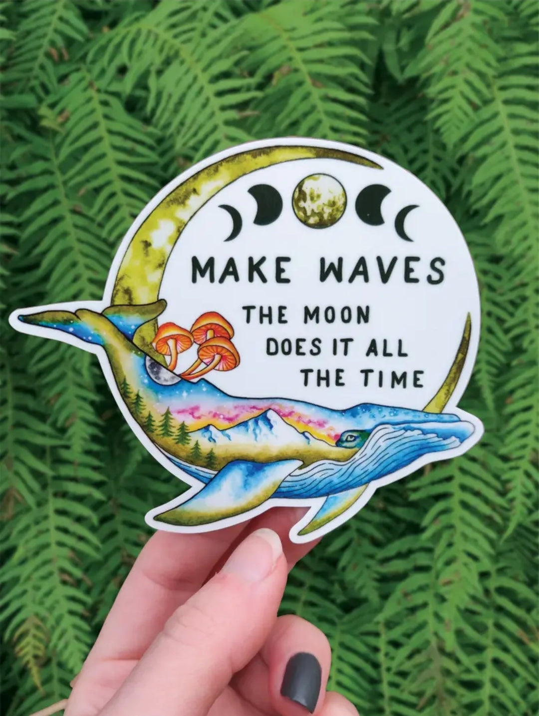 Make Waves - Sticker