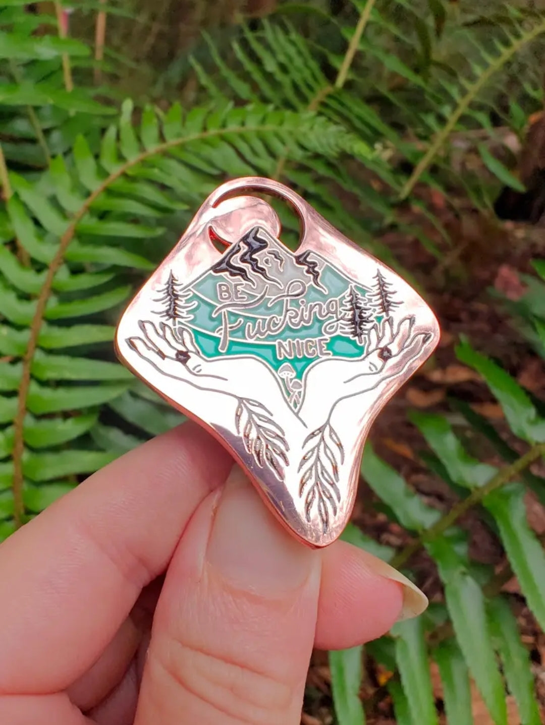Be fucking nice - Pin
