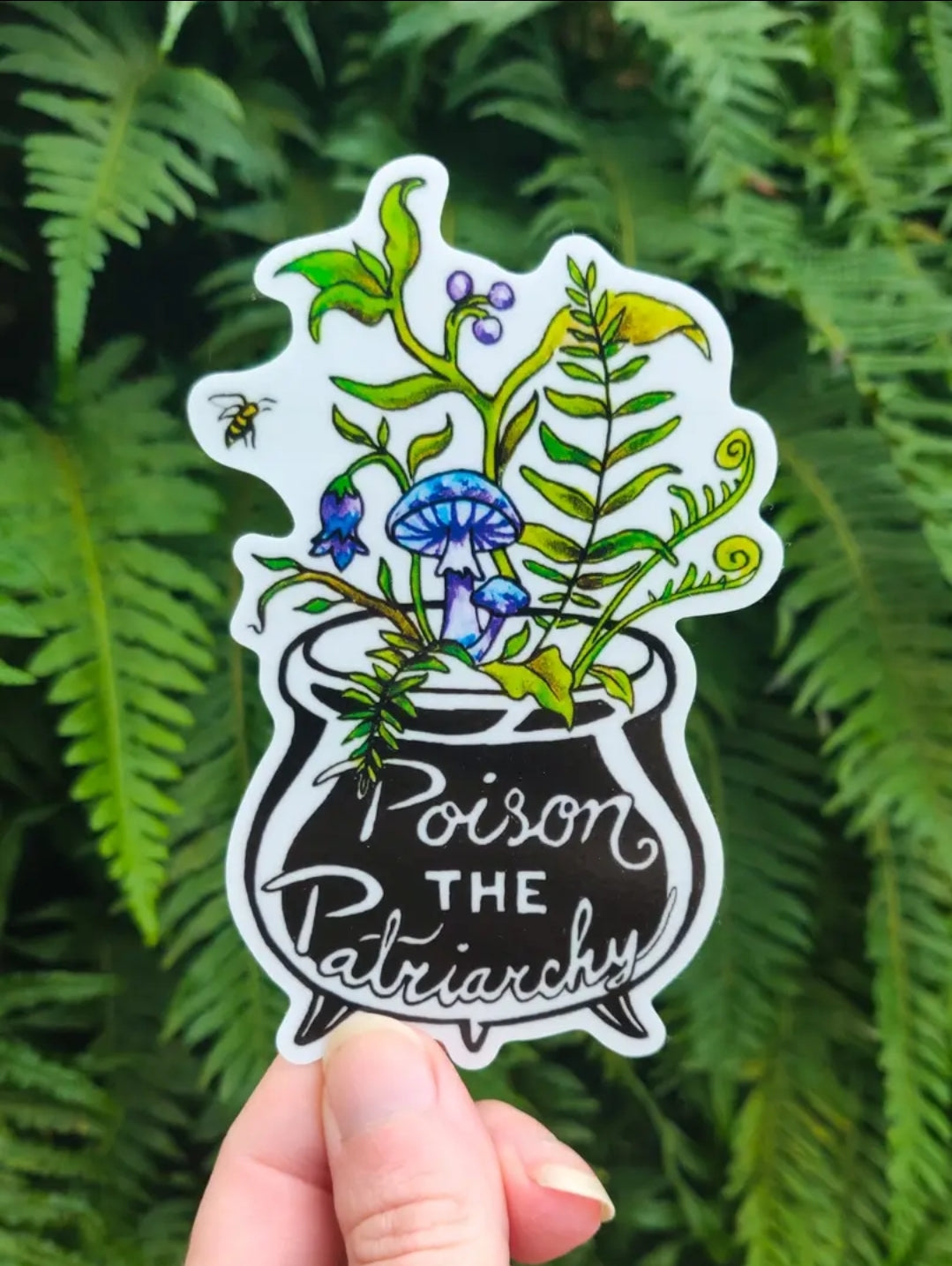 Poison the patriarchy - Sticker