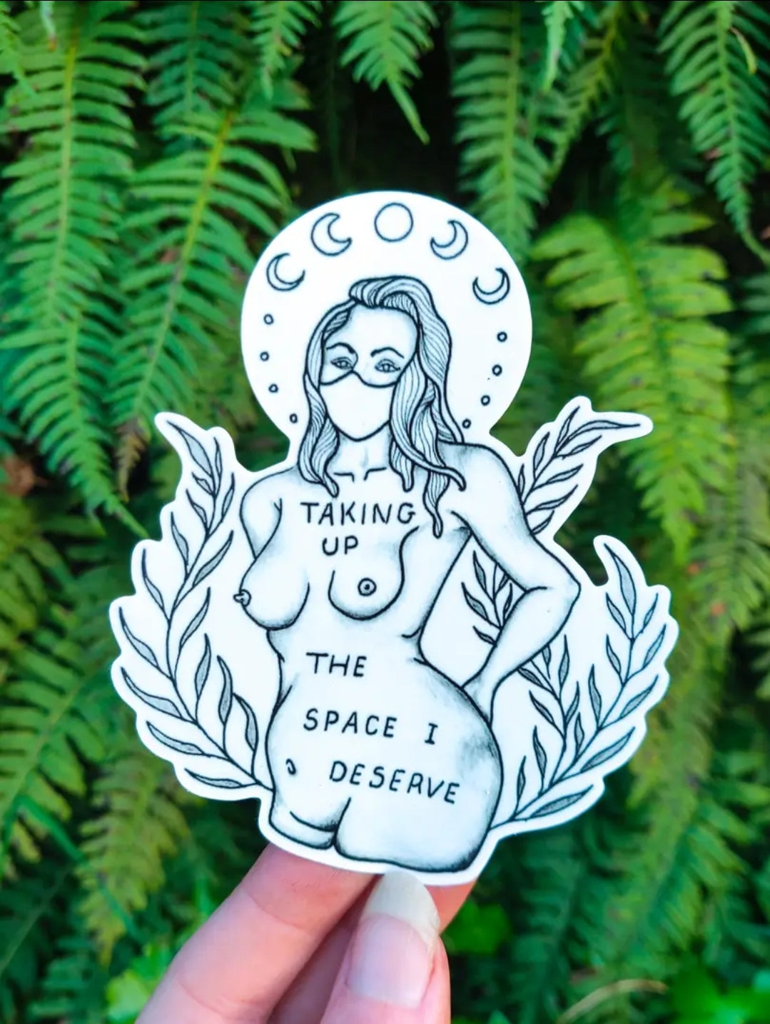 The space I deserve - Sticker