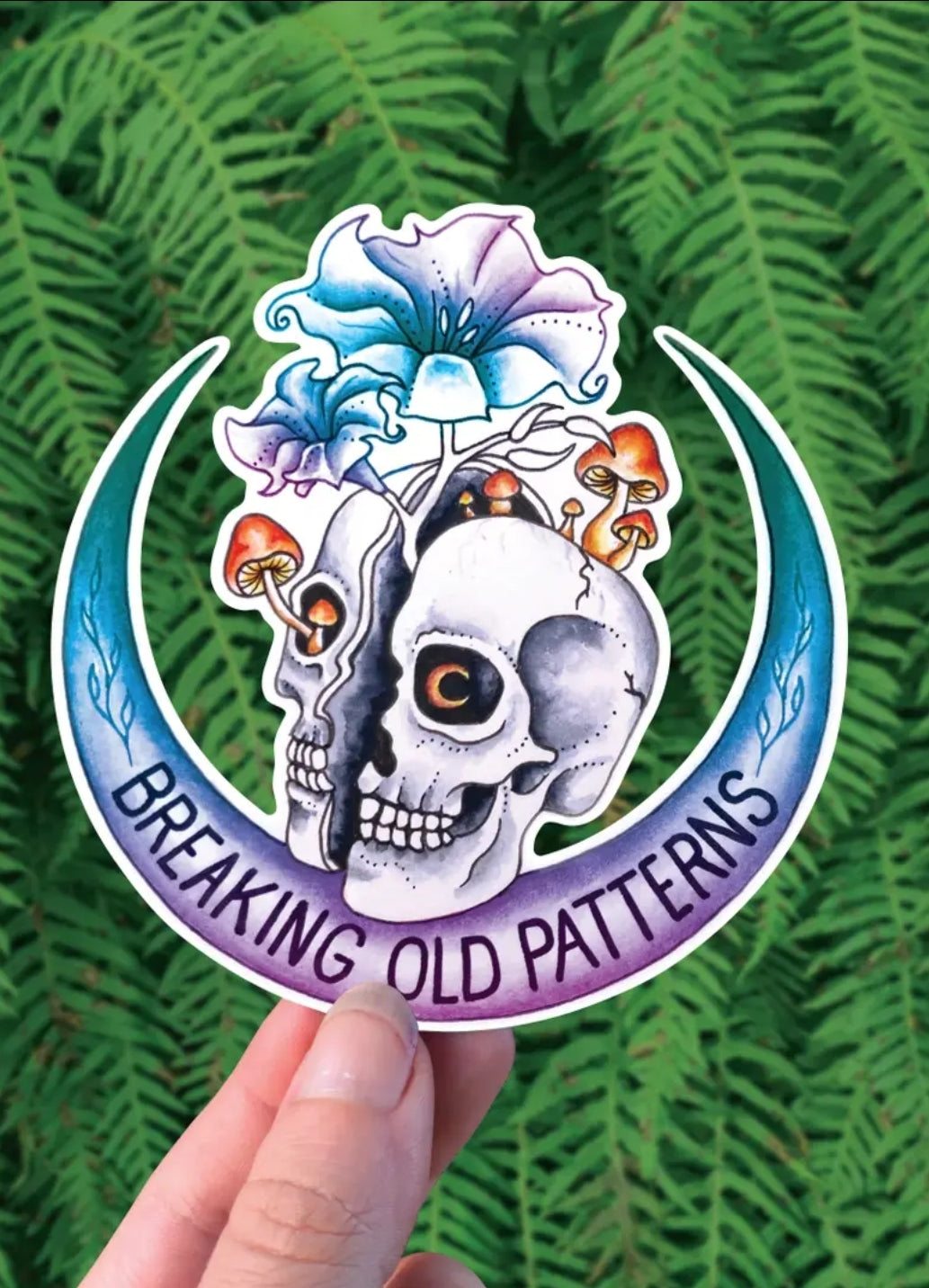 Breaking old patterns - Sticker