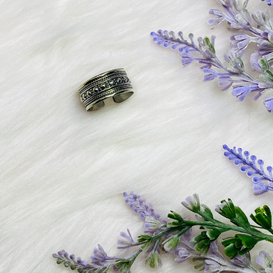 Tibetan Silver Dainty Unisex Rings